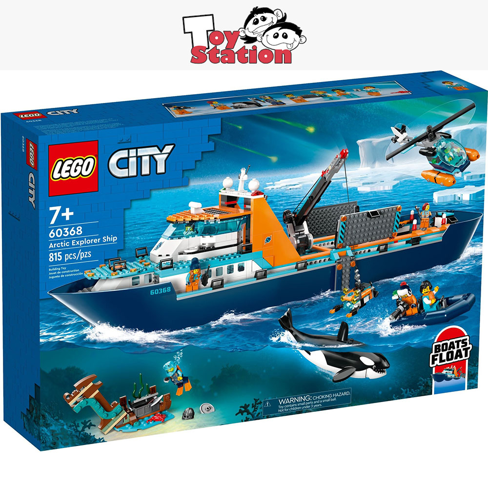 LEGO City Exploration 60368 Arctic Explorer Ship