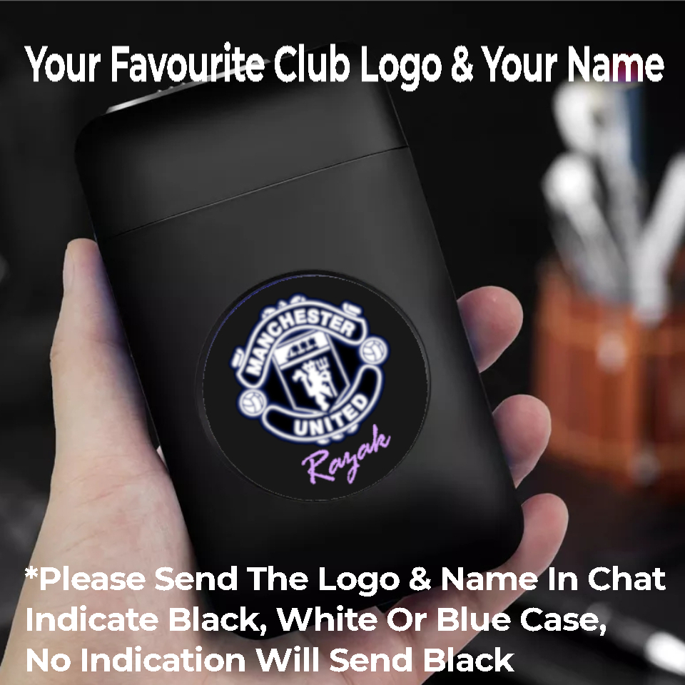 [Can Customize] USB Rechargeable Electric Lighter. Fancy LED Display Best Birthday Gift. Hold 19 Standard Sticks